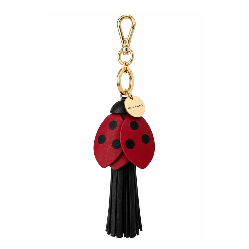 Karen Walker Ladybug Tassel Charm image number 0